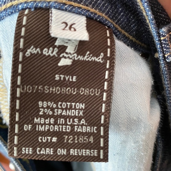 7 For All Mankind Flip Flop Bootcut Jeans - Picture 12 of 13